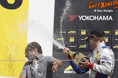 Lucas Auer en Gerhard Berger